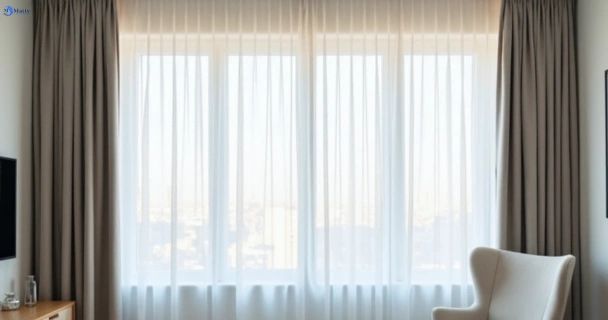 Restored vibrant drapes in hawthorne QLD after Matty Curtain Cleaning